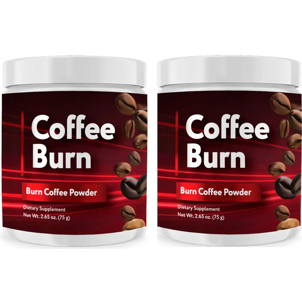 Coffee Burn thermogenic coffee powder jars